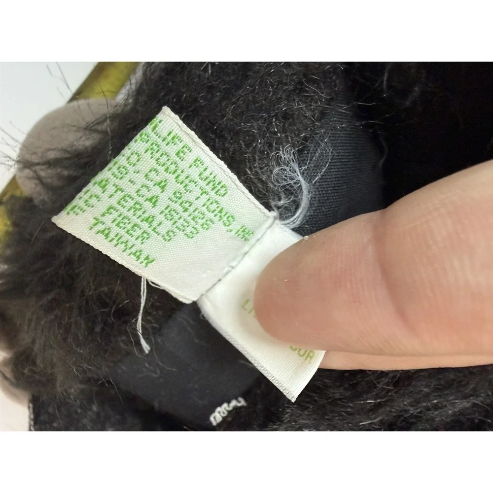 Determined Productions‎ Gorilla Plush Puppet 1985 Vintage Stuffed Animal Ape
